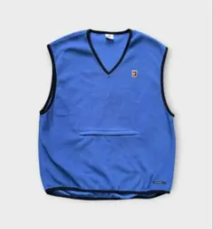 90's NIKE ナイキ　ハーフジッププルオーバーフリースベスト　ドラポケL