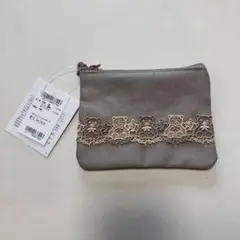 【新品】近沢レース くま ティッシュケース ミニティッシュポーチ