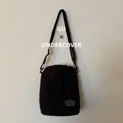 GU✖️UNDERCOVER コラボ バッグ キルティング サコッシュ巾着2way
