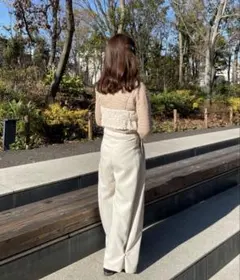 hinari ヘムフック２WAYワイドパンツ