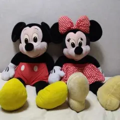 ミッキー ミニー ぬいぐるみ 大