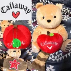 ★ キャラウェイ ヘッドカバー3個セット★ベアーモデル