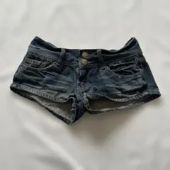 デニムショートパンツ y2k 平成ギャル 00s d.i.a系 archive