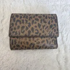 MADONNA　レオパード柄 三つ折り財布 MADONNA様専用 レオパード柄 三つ折り財布 - メルカリ