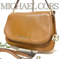 大特価　美品✨MICHAELKORSショルダーバッグ レザーブラウン本革