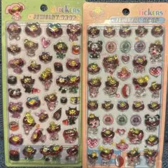 ジュエリードロップシール ぷっくりシール ぷくぷくシール 立体シール