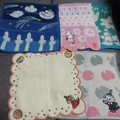 ムーミン MOOMIN リトルミイ リトルミィ タオルハンカチ ミニタオル　①のサムネイル