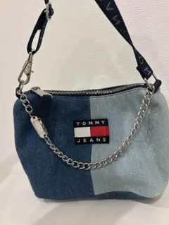 TOMMY JEANS デニムショルダーバッグ