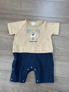 80サイズ　ベルメゾン　ロンパース