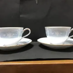 ノリタケ　ティーカップ&ソーサーペアセット