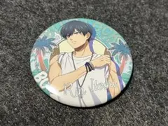 「ブルーロック」文房具カフェ　シーサイドモチーフ缶バッジ　糸師凛