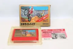 【ファミコン】エキサイトバイク 元箱/説明書付き