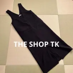 本日限定値下げ！THE SHOP TK Vネックジャンパースカート