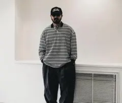 COOTIE Supima Border L/S Poloのサムネイル