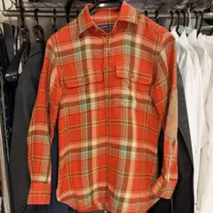 ラルフローレン マルチカラー チェックシャツ エルボーパッチ