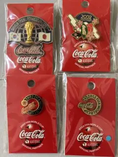 ピンバッジ FIFAワールドカップ2002 コカ・コーラ JAWOC IMC - メルカリ