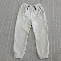 【petit main/裏起毛】暖かスウェットパンツ 110 アイボリーのサムネイル