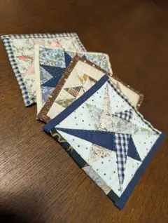 パッチワーク　コースター