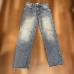 【34】ザラZARA WOMAN ストレートデニム