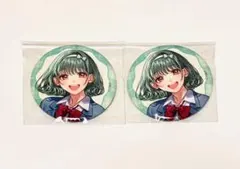 HoneyWorks POPUP 新世代 高梨小麻 缶バッジ 2個セット