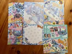 スティッチ メモ用紙と封筒 セット