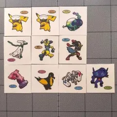 匿名配送　ポケモンパンシール まとめ売り10枚　215弾