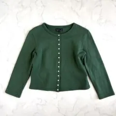 アニエスベー スナップカーディガン 裏起毛