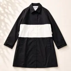 Jean Paul Gaultier バイカラーステンカラーコート38 黒白 2026年最新】JeanPaul GAULTIER カラー：ブラック系 レディース ロング