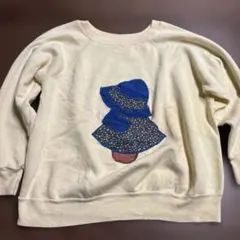 い*ち様 80s〜90s USA製 ヴィンテージ 立体アップリケ スウェット1X