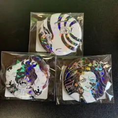 【鬼滅の刃】3種　オールスター缶バッジ 3点セット