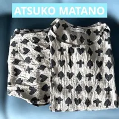 used品 ATSUKO MATANO by WACOAL パジャマ トランプ柄のサムネイル
