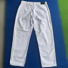 FILA SPORT ホワイトデニムパンツ W36 L34/股下75CM/中古のサムネイル