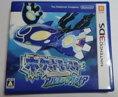 ポケットモンスター アルファ サファイア 3DS ソフト