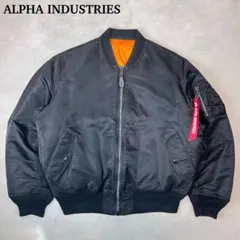ALPHA INDUSTRIES MA-1 フライトジャケット ブラック XL