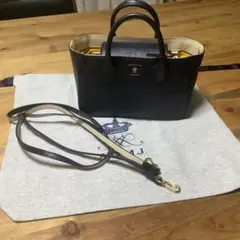 ADMJミニトートバック紺