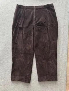 CLUB ROOM コーデュロイパンツ W40 L30 ブラウン ワイド 古着 - メルカリ
