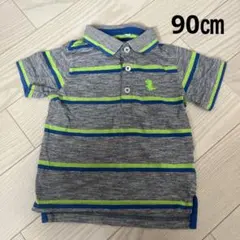 ストライプ柄ポロシャツ 90cm/100cm まとめ売り　セット