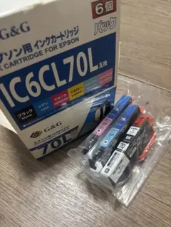 G&G エプソン用 インクカートリッジ IC6CL70L