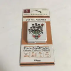 【未使用品】読売巨人軍球団創設80周年記念 USB ACアダプター　選手