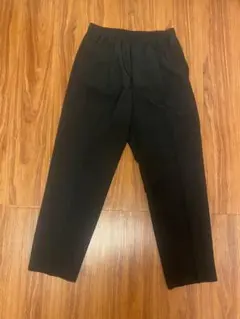 GU 黒 イージーパンツ M ドライタックワイドイージーパンツ