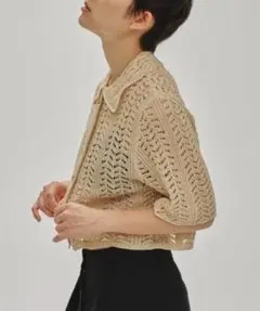 todayful♡ Lace Knit Shirtsのサムネイル