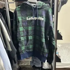 Lafayette チェック柄 フード付きパーカー