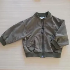 BREEZE キッズ ブルゾン カーキ 90