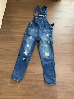 デニム オーバーオール サロペット