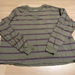 Ungrid ストライプ長袖Tシャツ