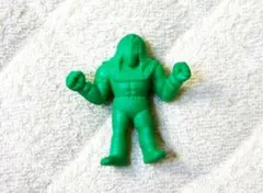 『ミスターカーメン』緑色：キン肉マン消しゴム：キンケシ