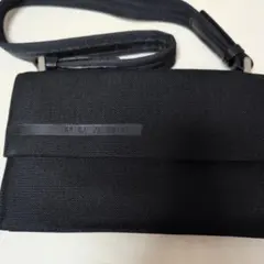PRADA ブラック ナイロン ショルダーバッグ