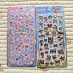 【新品】カミオジャパン プチドロップステッカー 2枚セット　ベリーベリー　ラブ友