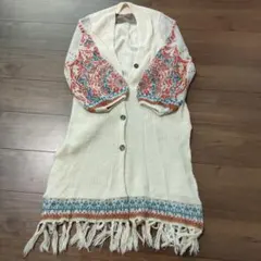 最終値下げアミナ　ロングカーディガン