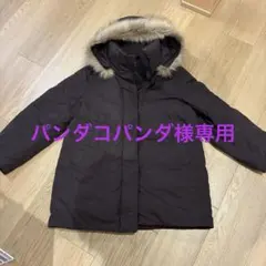 【パンダコパンダ様専用】UNIQLO ハイブリッドダウンコート　ブラウン